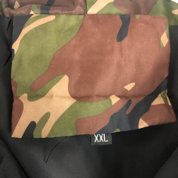 NWT MCYF & YIQI Camouflage Hooded Windbreaker Jacket. Men's/Unisex. Size XXL - Picture 5 of 11